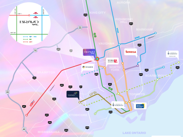 Bravo-Transit Map