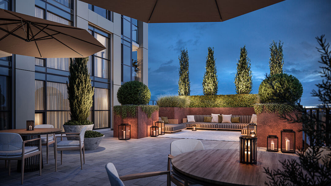 Raglan House - Amenity Level 9 Terrace